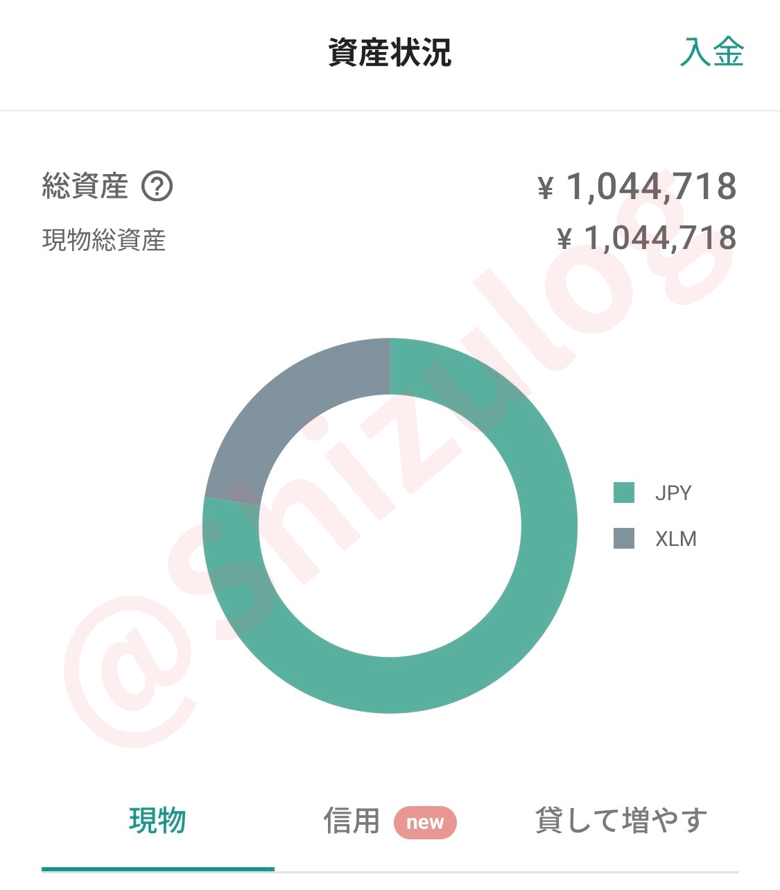 20251015ビットバンク保有資産1｜平凡OLの仮想通貨運用log